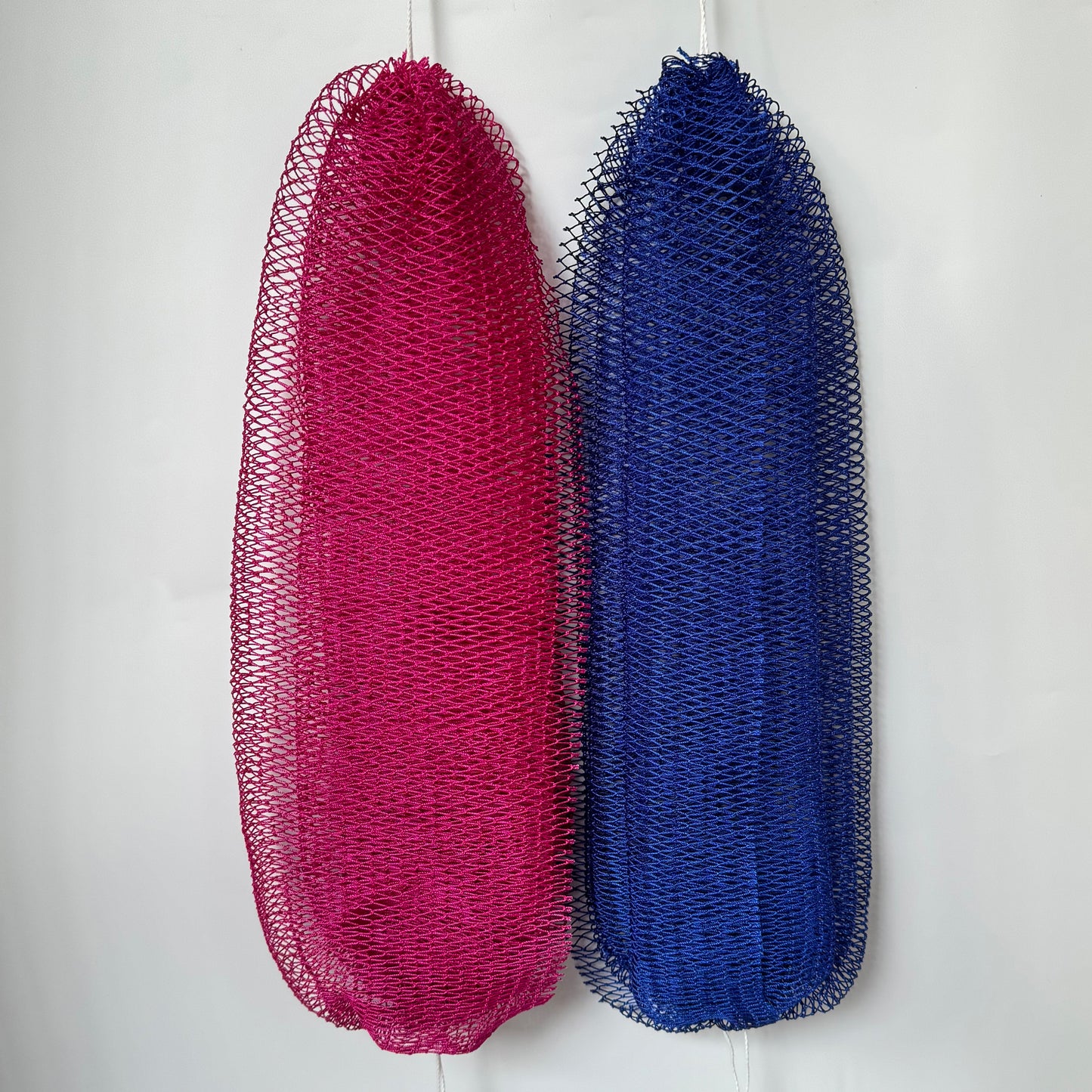 African Exfoliating Net Sponge Navy Blue + Rose