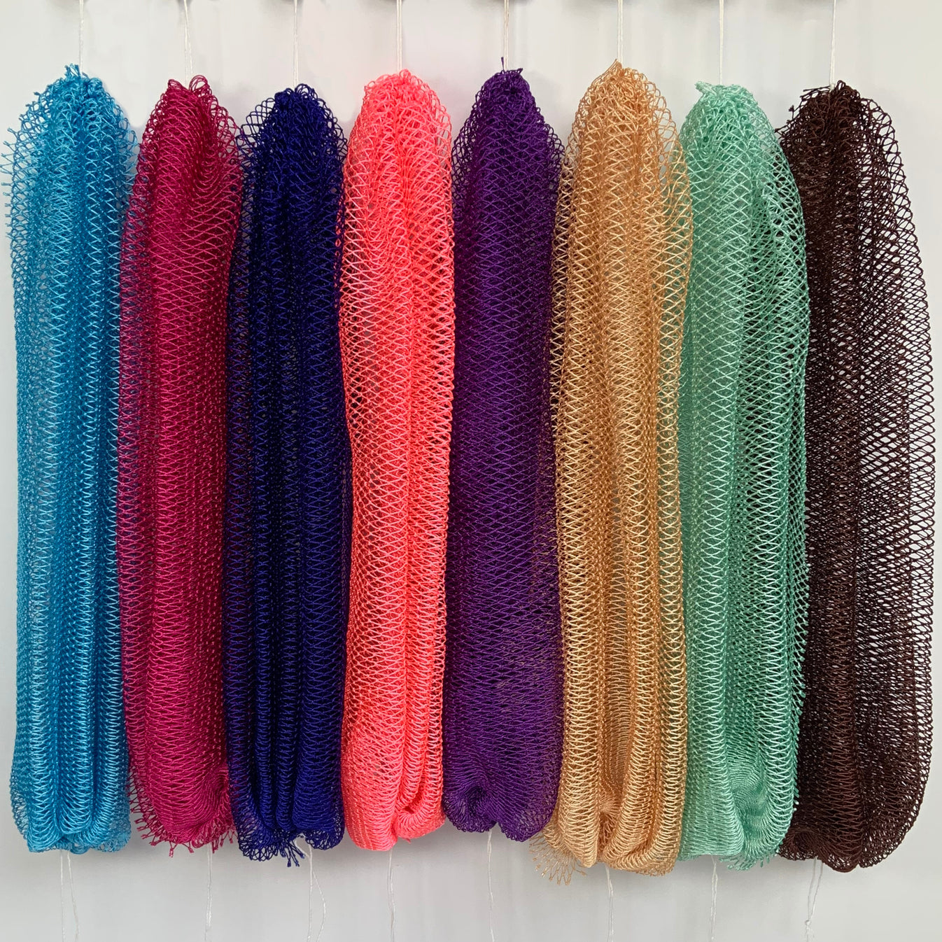2 PCS Authentic African Exfoliating Net Bath Sponge – AfricanNetSponge
