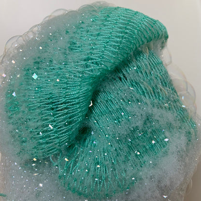 2 PCS Authentic African Exfoliating Net Bath Sponge