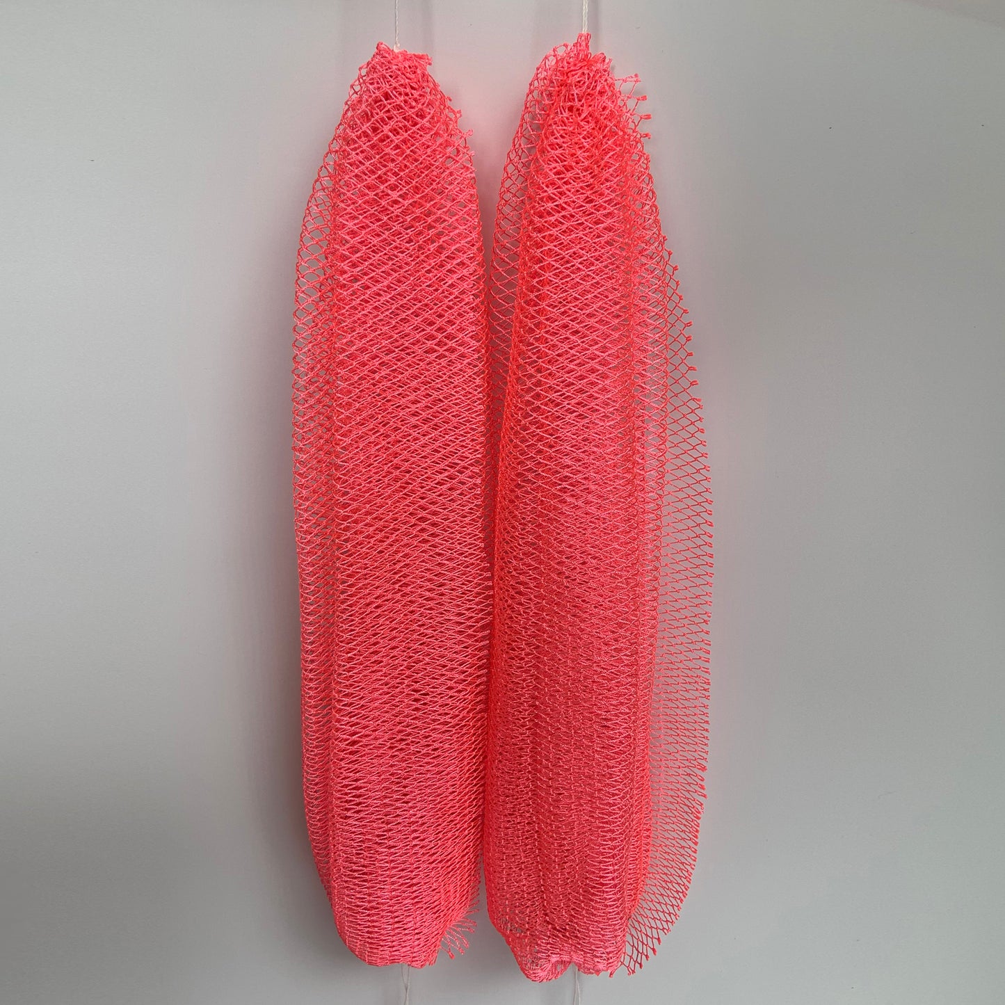 2 PCS Authentic African Exfoliating Net Bath Sponge, Pink