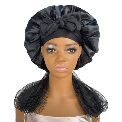 Satin Bonnet Black